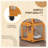 Large Cat House With High-Up Resting Box