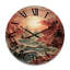 Horloge murale en bois massif Naropa-320271163