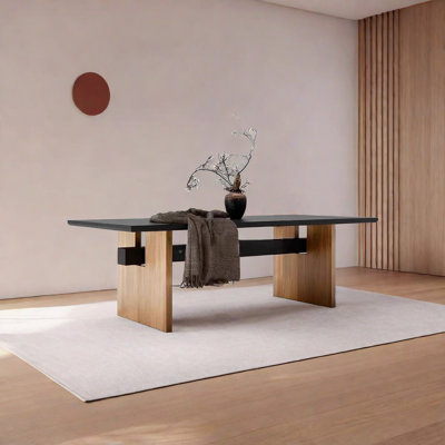Cadarius American style solid wood dining table