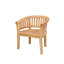Curve Outdoor Teak Lounge Chair