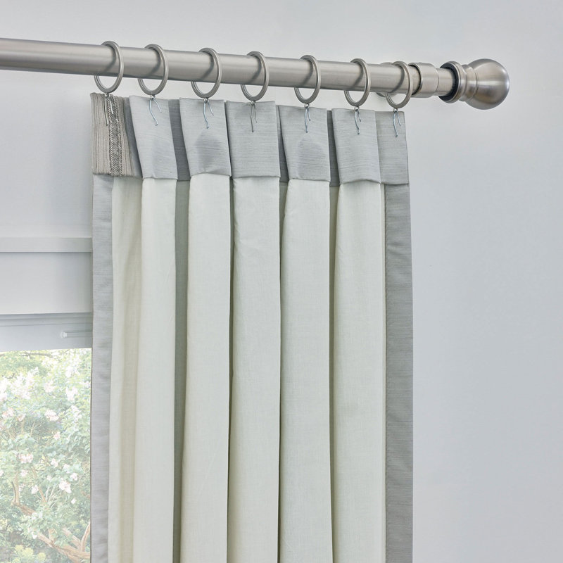 Tilda Room Darkening Curtain, 40" W x 120" L, Right