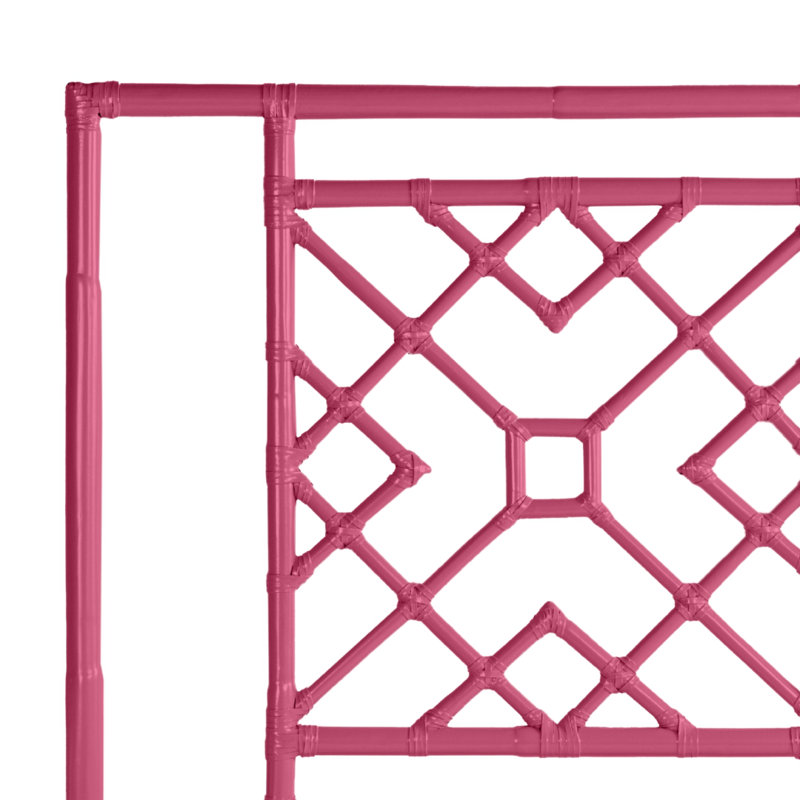 Camden Open-Frame Headboard, Twin, Pink