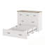 Lit escamotable double avec station de charge et grand tiroir de rangement-2106597657-2106597658