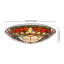 Stanek 3-Light 16'' Tiffany Glass Flush Mount