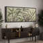 «Tropical Palm Green Banana Leaf Plant Floral Botanical», reproduction sur toile-98042512-111375992