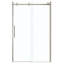 Porte de douche coulissante simple sans cadre l 47" x h 79" Halo-36554391