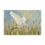 «Snowy Egret in Flight v2», reproduction d'art sur toile tendue-30320991