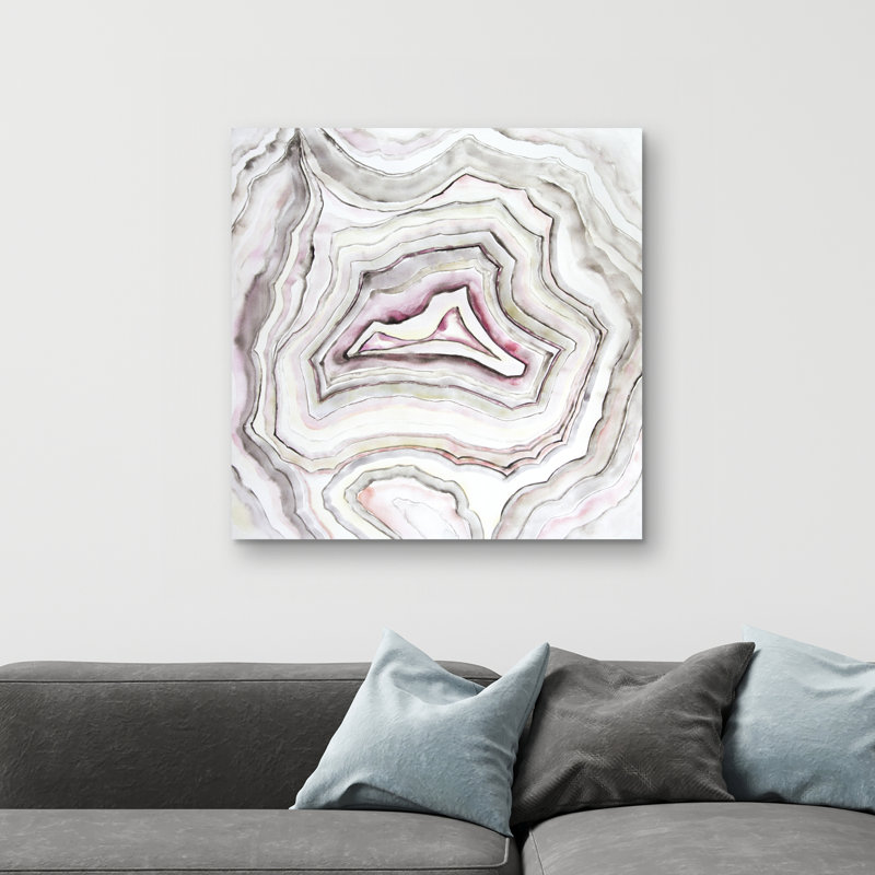 Geode - 32"x32" art on canvas