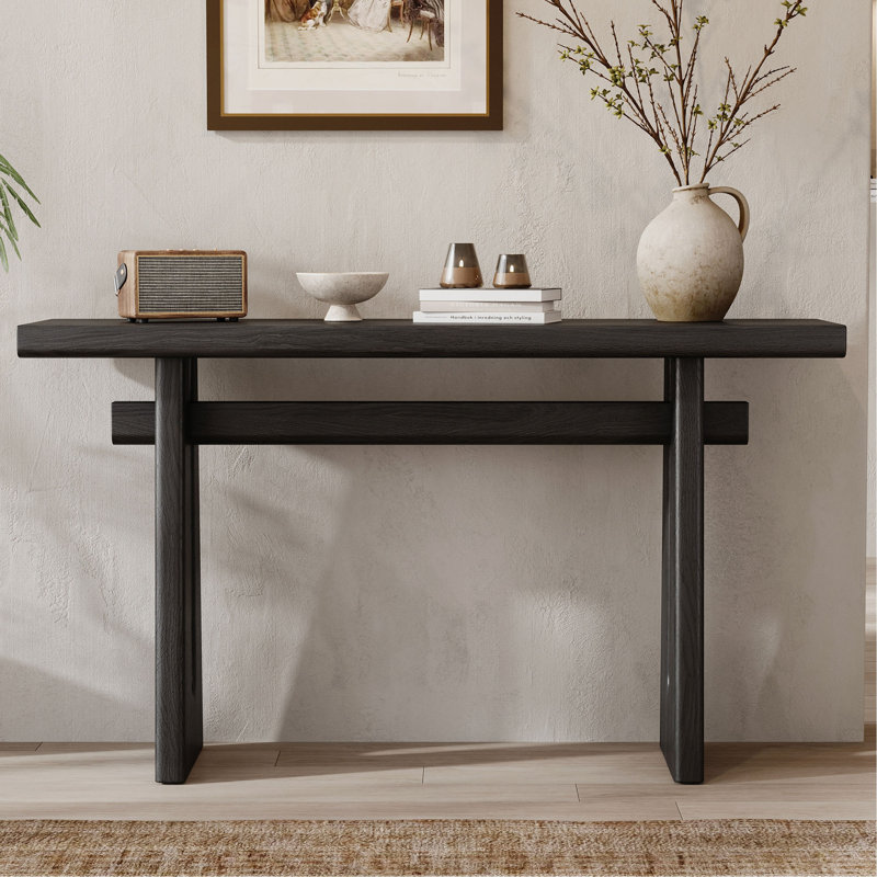 Console Mirod avec silhouette géométrique - touche architecturale parfaite pour le salon, le vestibule, le couloir