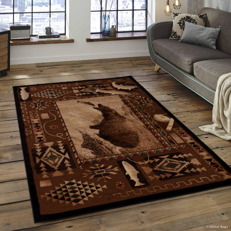 Lacour Geometric Indoor Rug, 5'2" x 7'2"