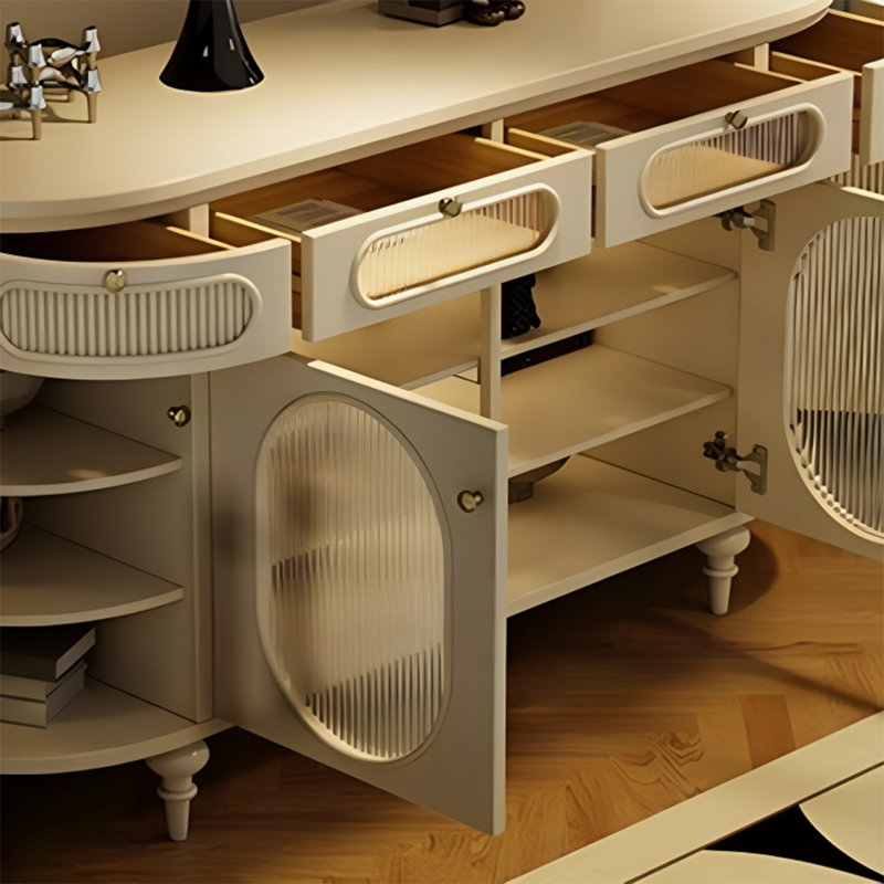 Buffet 63 po, Blanc