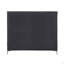 Grand lit plateforme tapissier en velours