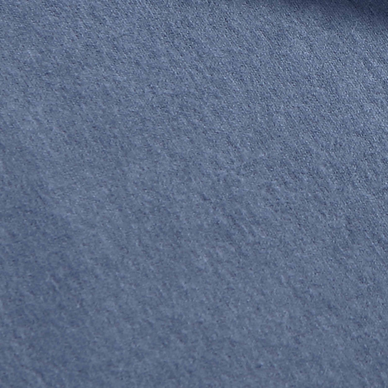 Eddie Bauer Solid Cotton Flannel Sheet Sets, Full Sheet Set, Blue