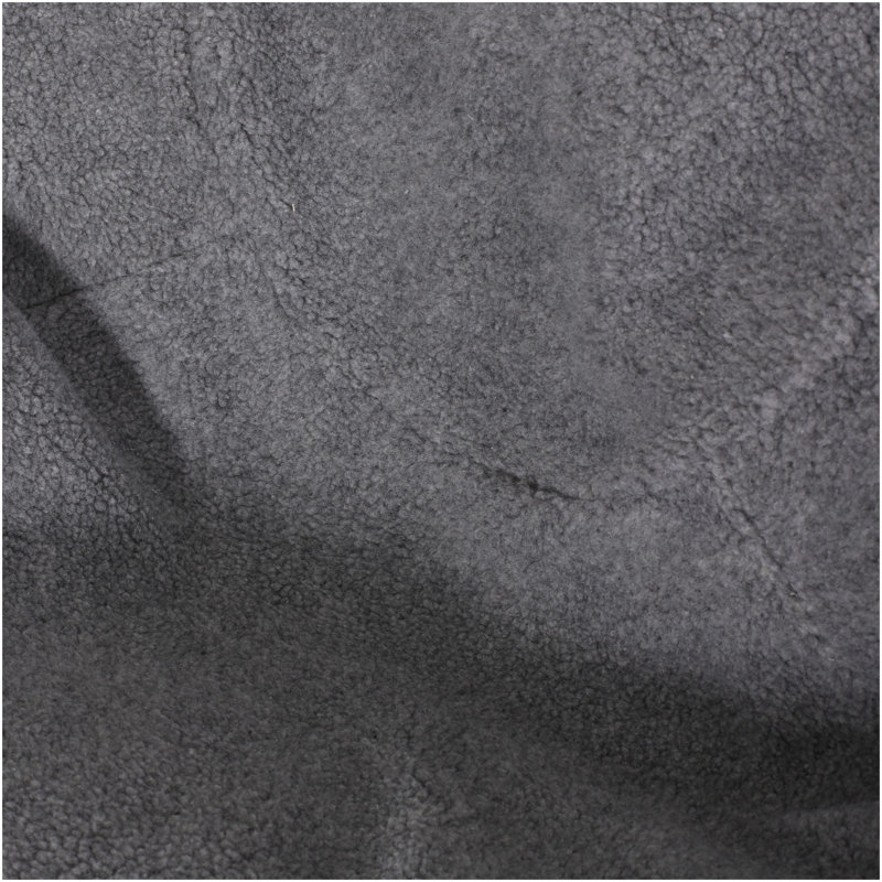 Fauteuil à billes arrondi 3 pieds Kavel, gris, Tissu gris