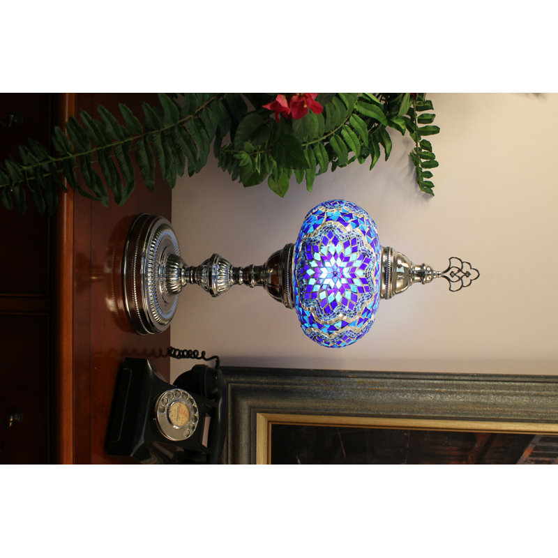 Dileo Metal Lighting Lamp, Blue