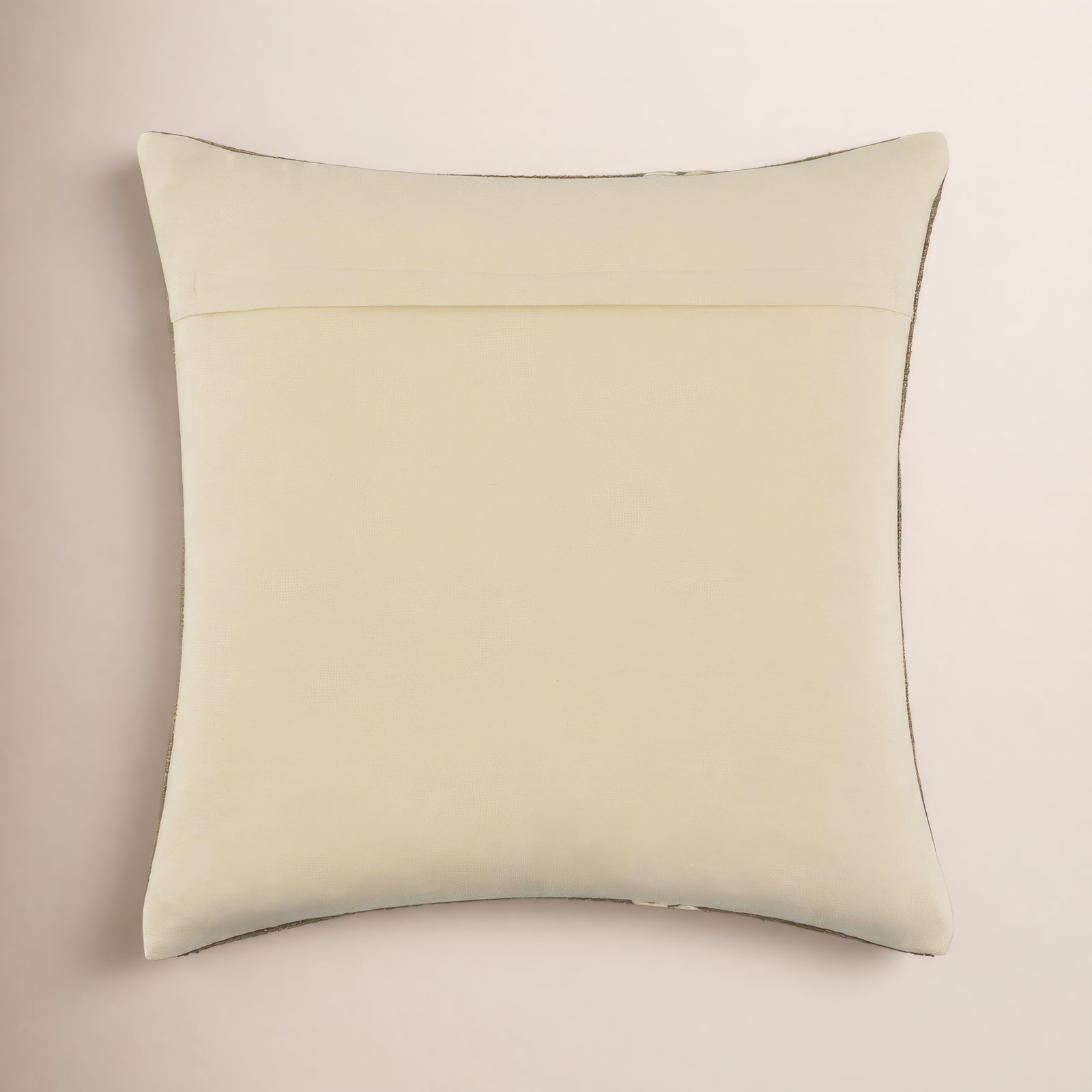 Jundah Accent Pillow, Square 20", Pillow Cover Only - No Insert, Dark Brown