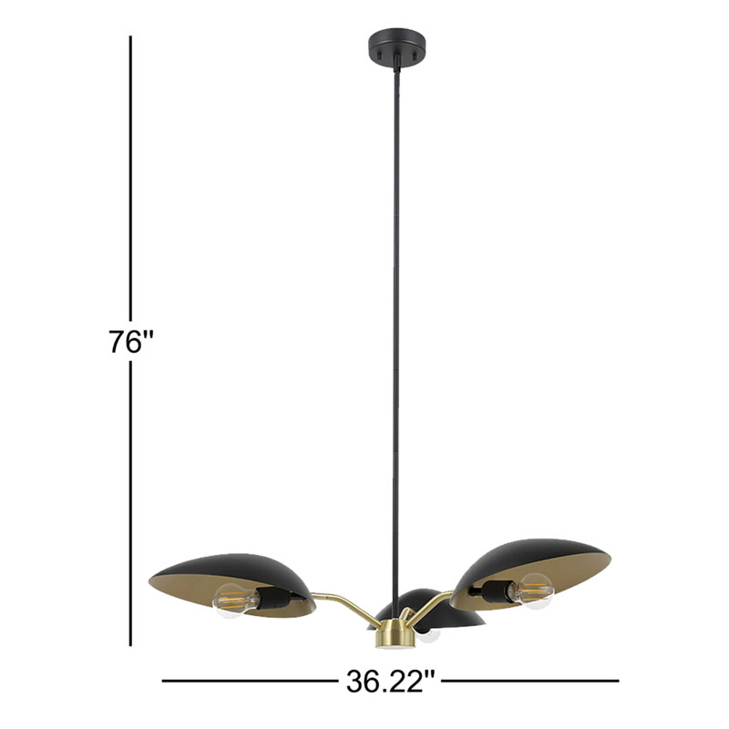 Asha 3-Light Chandelier