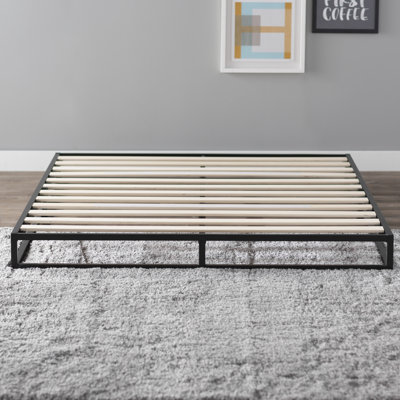 6" Contemporary Modern Steel Platform Bed Frame