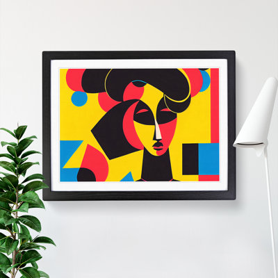 Abstract Woman in Colour Vol.3 - Framed Print