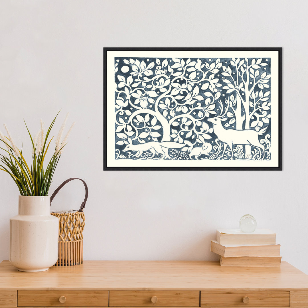 Forest Life IV by Miranda Thomas - Picture Frame Print on Canvas Bungalow Rose