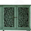 Buffet antique 60 "avec sculptures florales-1363701549