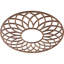 Médaillon de plafond en bois d'aulne 20 pi x P 7/8 po x P 3/8 po, aulne-63411909-63411899