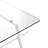 Modern Rectangle Coffee Table With Tempered Glass And Metal Legs, Stylish And Functional For Any Living Room.-64930698-64930696