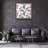 Stunning Decorative Tempered Glass Painting, 19.7 x 19.7 Inches | 100% Tempered Glass, Thickness: 0.16 Inches | UV Printing for Vibrant Colors | Perfect for Home Décor, Living Room or Office Wall Art