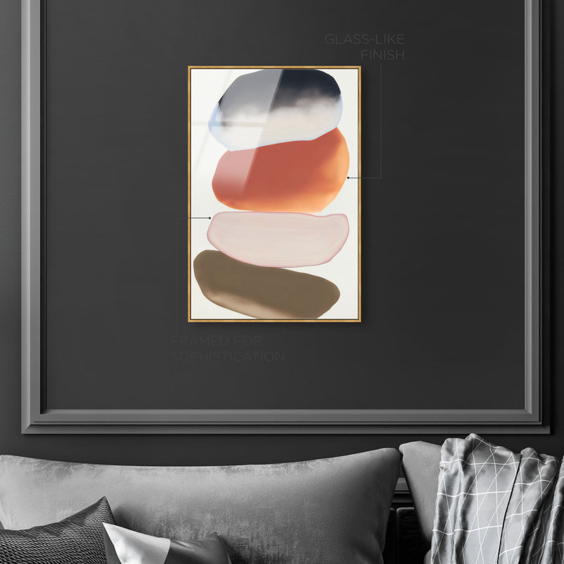 California Dreamscape High-Gloss Frameless Acrylic Glass Wall Art Abstract Print by Oliver Gal, Ready to Hang, 10 x 15