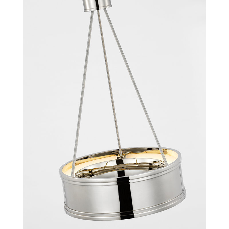 Connery 2 - Light LED Pendant, Polished Nickel