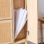 Armoire à chaussures de style japonais - décor minimaliste moderne de couleur bois convenant au couloir et au salon 03-2036303229
