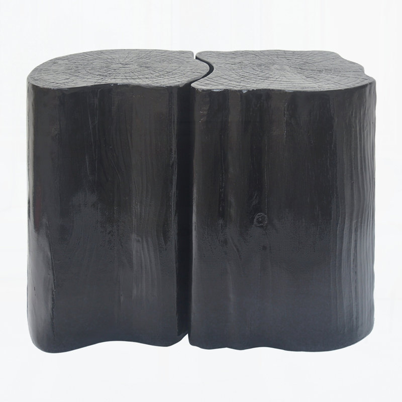 2-In-1 MGO End Table, Black