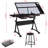 Rectangular Height Adjustable 121cm L Training Table