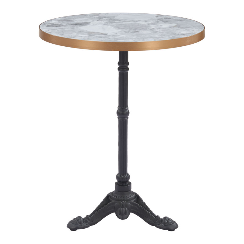 Round Outdoor Dining Table , 23.6 " W 23.6 " D