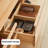 Simple layout TV stand