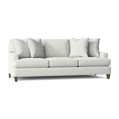 Mila 92" Recessed Arm Sofa with Reversible Cushions