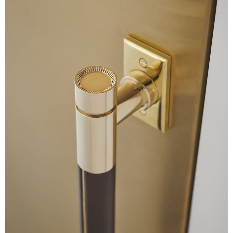 Monogram Premium Column Pair: 36" W Freezer Column + 24" W Refrigerator Column, Panel Ready, Yes, Designer Brass