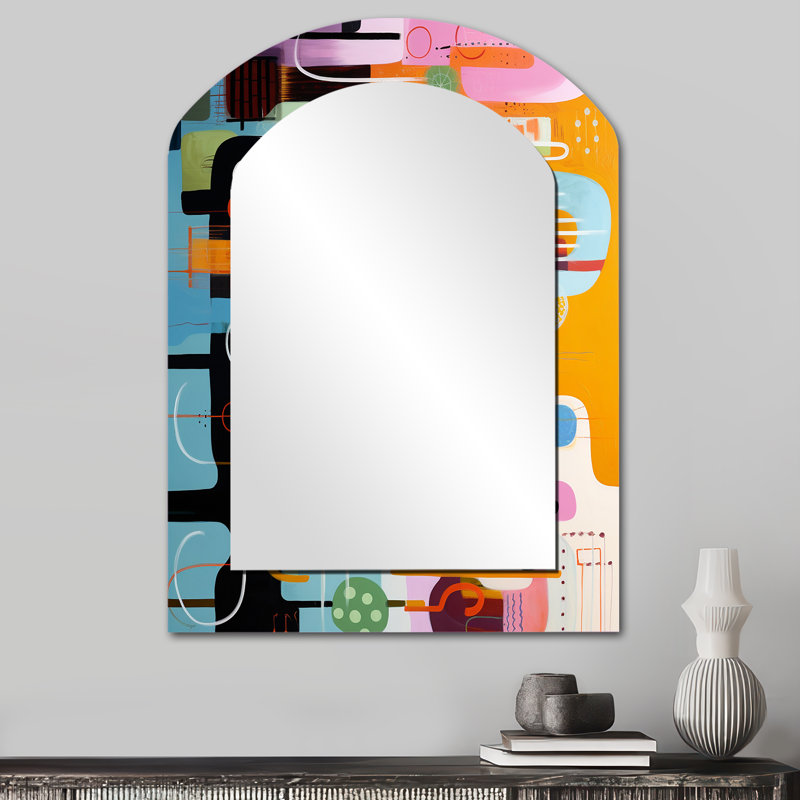 Miroir mural Mid Arch, 34 po x 25 po