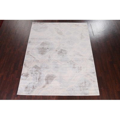 Tapis oriental abstrait transitionnel 2X3