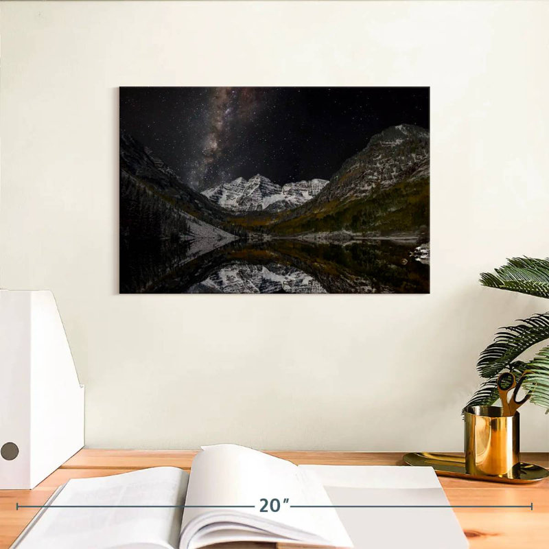 Alvord Maroon Bells Voie Lactée, H 8 po x l 12 po
