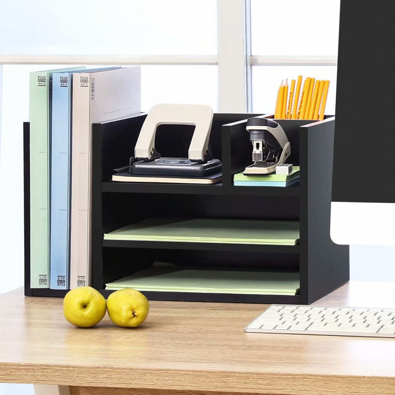 Marymount Wood File Organizer