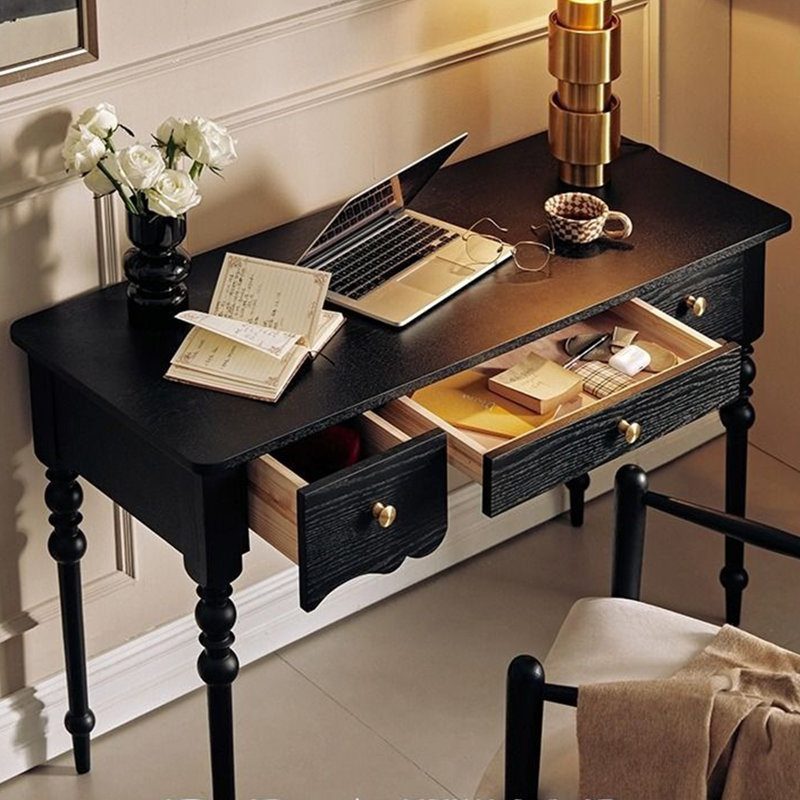 Bureau de maquillage rétro de style français