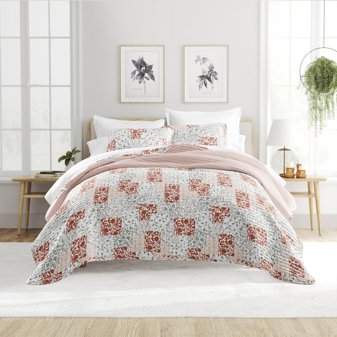 Becky Cameron Lightweight Patchwork Reversible Quilt Set Becky Cameron 