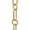 Chaîne de lustre rectangulaire décorative