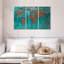 Impression sur mappemonde, impression sur toile-303536922