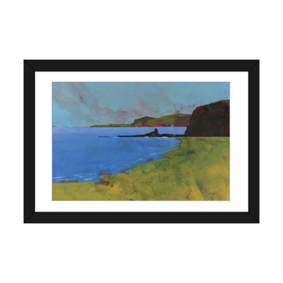 « ceredigion falaises », reproduction sur toile