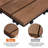 12" x 12" Fir Wood Interlocking Deck Tiles-94829037