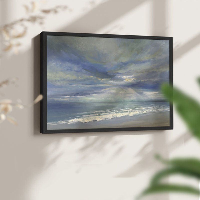 God Rays -Framed Print - Restickable