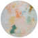 Machine Washable Indoor/Outdoor Xhevrie Peach Rug