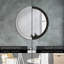 Huldar Glass Flat Wall Mirror